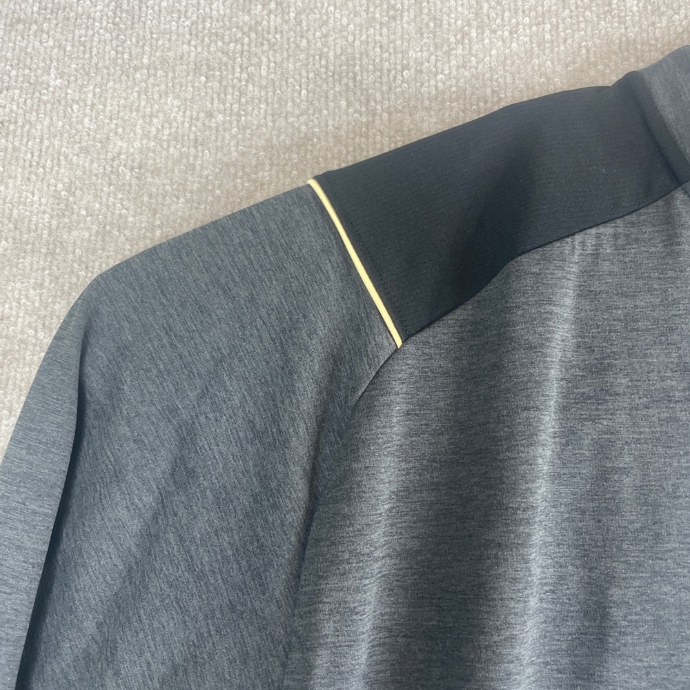 Champion Vanderbilt Commodores Quarter Zip Pullover Men's 2XL Dark Gray Athletic - Picture 13 of 14